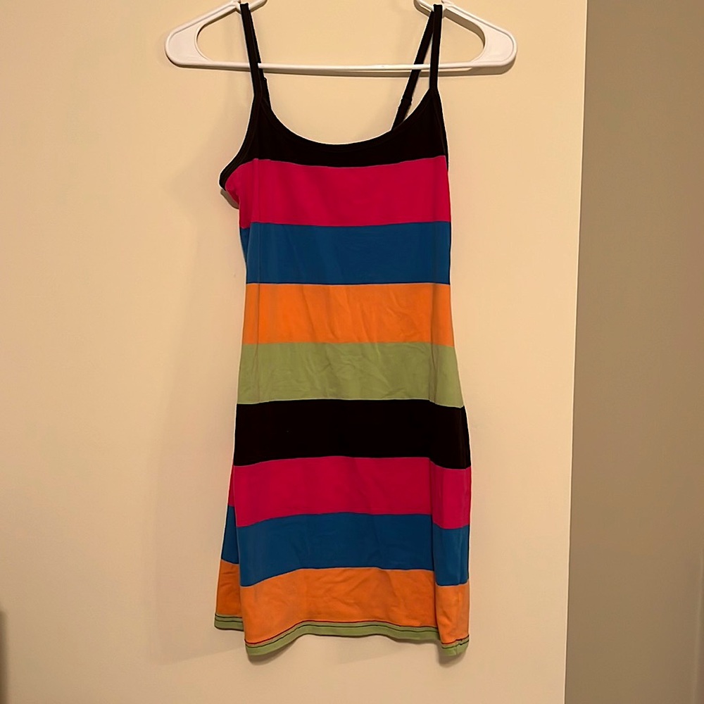 Neon Stripe Dress